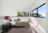 Rangitoto College zone, Sea Views, 4 beds (4 ensuites) 4.5 baths house with swimming pool and double garage, Direct private walkway to Churchill Cove Beach and reserve, close to schools, shops, supermarket, 0.9 km to Murrays Bay School, 61B Churchill Road, Murrays Bay, Auckland