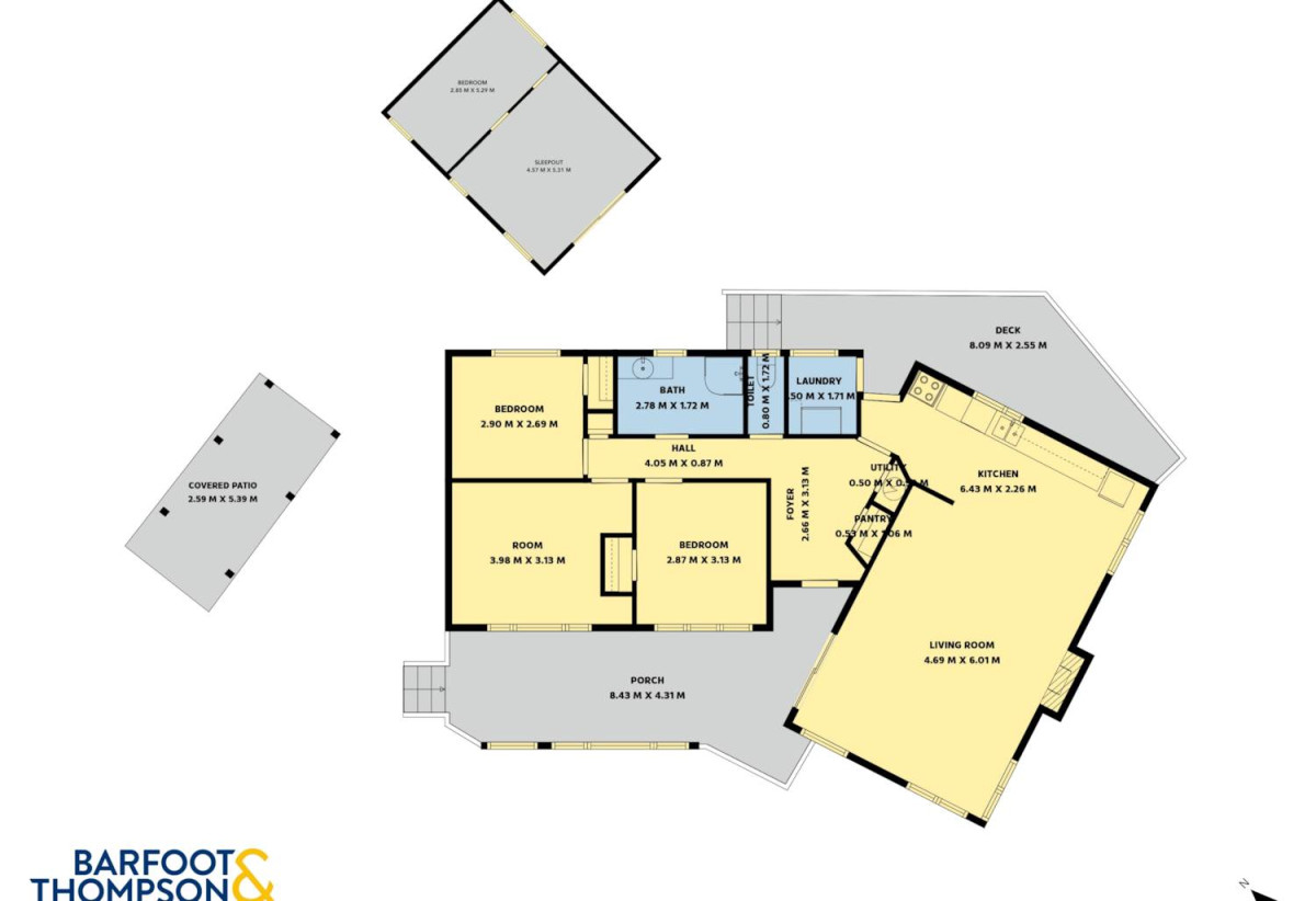 665m2 section, 3 beds 1 bath house with sleepout, currently rented at $710 per week, close to schools, shops, supermarket, seaside reserve, 0.6 km to Clendon Park School, 1.8 km to Manurewa Intermediate and Manurewa High School, 53 Burbank Avenue, Manurewa, Auckland