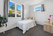 746m2 section, 4 beds (1 ensuite) + study room 2 baths house with garage, Downstairs offers internal access garaging plus a versatile rumpus room, move-in ready, close to schools, shops, supermarkets, 0.2 km to Riverhills School, 127 Ennis Avenue, Pakuranga Heights, Auckland
