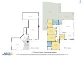 746m2 section, 4 beds (1 ensuite) + study room 2 baths house with garage, Downstairs offers internal access garaging plus a versatile rumpus room, move-in ready, close to schools, shops, supermarkets, 0.2 km to Riverhills School, 127 Ennis Avenue, Pakuranga Heights, Auckland