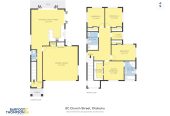 Next to Reserve, Brandnew standalone 4 beds ( 1 ensuite) + study 2.5 baths home with double garage, move-in ready, close to town centre, schools, motorway access, 0.2 km to Otahuhu Intermediate, 2C Church Street, Otahuhu,Auckland