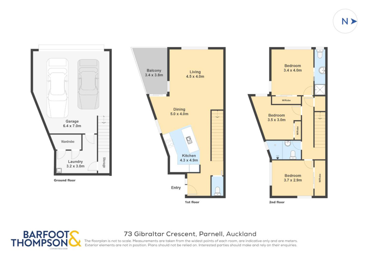 Double Grammar school zone, 202m2 3 beds 2.5 baths home with double garage, Just steps to cafés, restaurants, boutiques, and galleries, and minutes to Newmarket, the CBD, and motorway access. Zoned for Parnell Primary, Auckland Grammar, and Epsom Girls Grammar, 73 Gibraltar Crescent, Parnell, Auckland