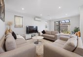 217m2 5 beds (2 ensuites) 3.5 baths house with garage on 280m2 section, 1 ensuite ground floor, Just moments from Ormiston Town Centre, supermarkets, cafés, restaurants, parks, schools, 0.7 km to Chapel Downs School, 1.8 km to Ormiston Senior College and Ormiston Junior College, 26 Cooladawson Drive, Flat Bush, Auckland