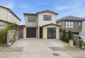 217m2 5 beds (2 ensuites) 3.5 baths house with garage on 280m2 section, 1 ensuite ground floor, Just moments from Ormiston Town Centre, supermarkets, cafés, restaurants, parks, schools, 0.7 km to Chapel Downs School, 1.8 km to Ormiston Senior College and Ormiston Junior College, 26 Cooladawson Drive, Flat Bush, Auckland