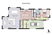 217m2 5 beds (2 ensuites) 3.5 baths house with garage on 280m2 section, 1 ensuite ground floor, Just moments from Ormiston Town Centre, supermarkets, cafés, restaurants, parks, schools, 0.7 km to Chapel Downs School, 1.8 km to Ormiston Senior College and Ormiston Junior College, 26 Cooladawson Drive, Flat Bush, Auckland