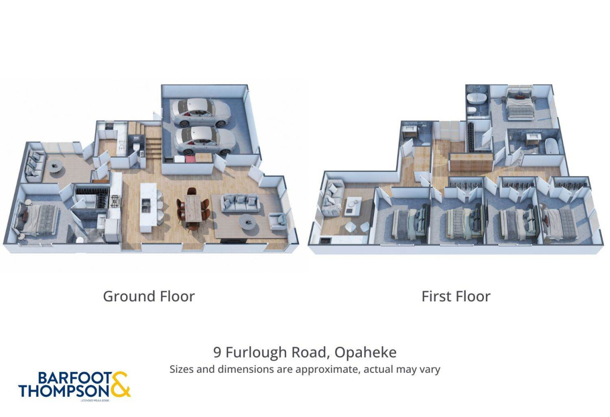 10-Year Master Build Guarantee, 2 Kitchens, Brandnew 6 beds 4.5 baths house with double garage and 1-bed granny, close to schools, reserves, town centre, easy motorway access, 9 Furlough Road, Opaheke, Auckland