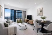 Auckland Girls’ Grammar School zone, Freehold 1 bed 1 bath apartment, 38sqm plus a balcony, Located on the 30th level with sweeping harbour, Sky Tower and city views, Access to excellent resident facilities, including a gym and a swimming pool, 1.8 km to Auckland Girls’ Grammar School, 30F/16 Gore Street, City Centre, Auckland