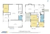 HOME & INCOME ON 683m² Land, Brick and tile 4 beds 2 baths main hour a Standalone 2 beds 1 bath unit with stable tenants, minutes to Howick Village and Highland Park Shopping Centre, schools, 0.2 km to Howick Primary School, 21 Willoughby Avenue, Howick, Auckland