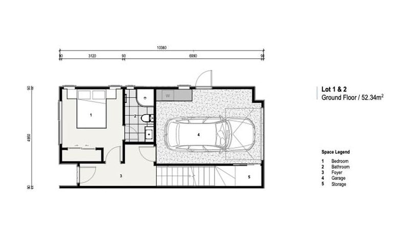 10-year building warranty, Brandnew Freehold 2 beds 1.5 baths home with car park, close to schools, Glenfield Mall, 0.7 km to Manuka Primary School, 1 km to Glenfield Intermediate School, Lot 4/17 Sunnyfield Crescent, Glenfield, Auckland