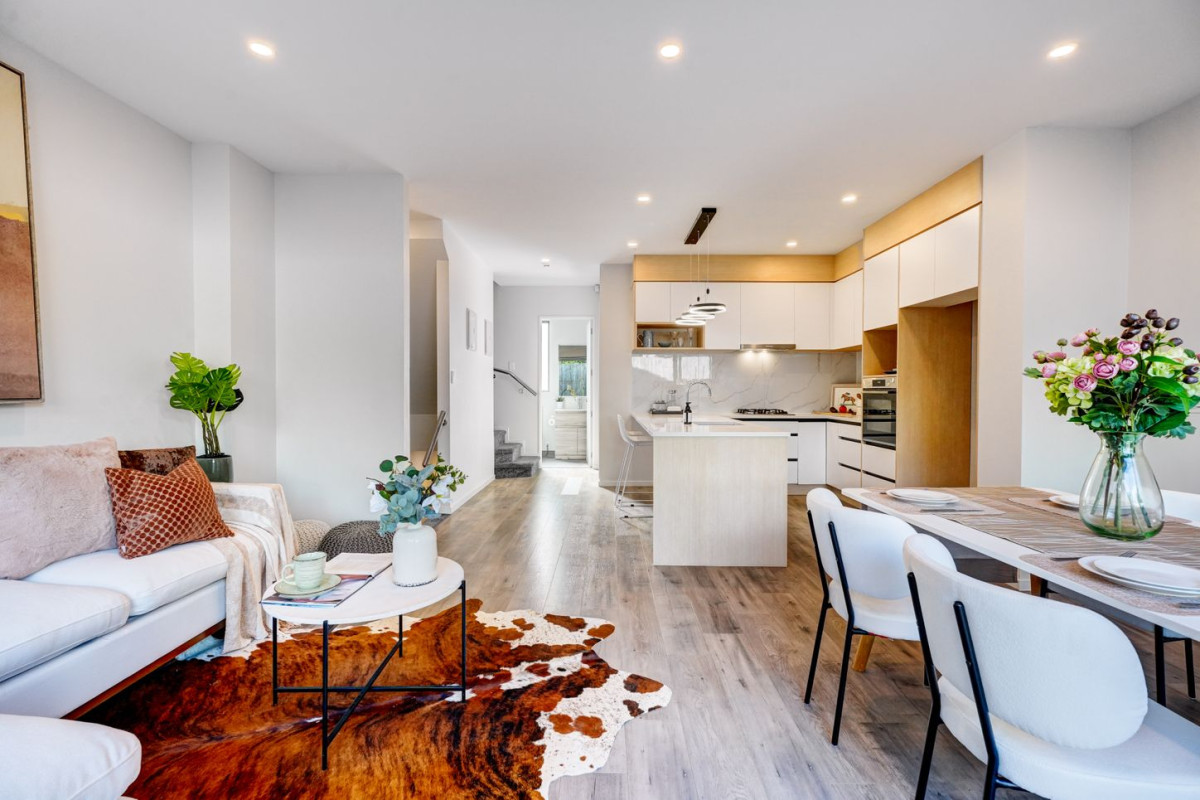 162m2 3 beds + study 3 baths with garage and an additional parking space, and a fully fenced deck, right next door to The Y Cameron Pool and Leisure Centre, easy to motorway access, 6 Te Rorea Lane, Mount Roskill, Auckland