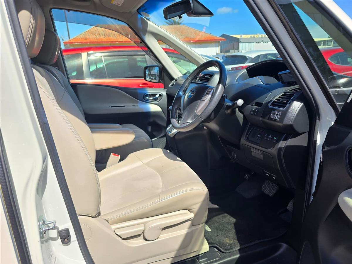 2014 Nissan Serena **S-Hybrid**Cruise Control**Leather Seats**Electric Doors**Reversing Camera**Lane Assist** Van Automatic, 8 seats, Hybrid, 1,997 cc, 119,789 km