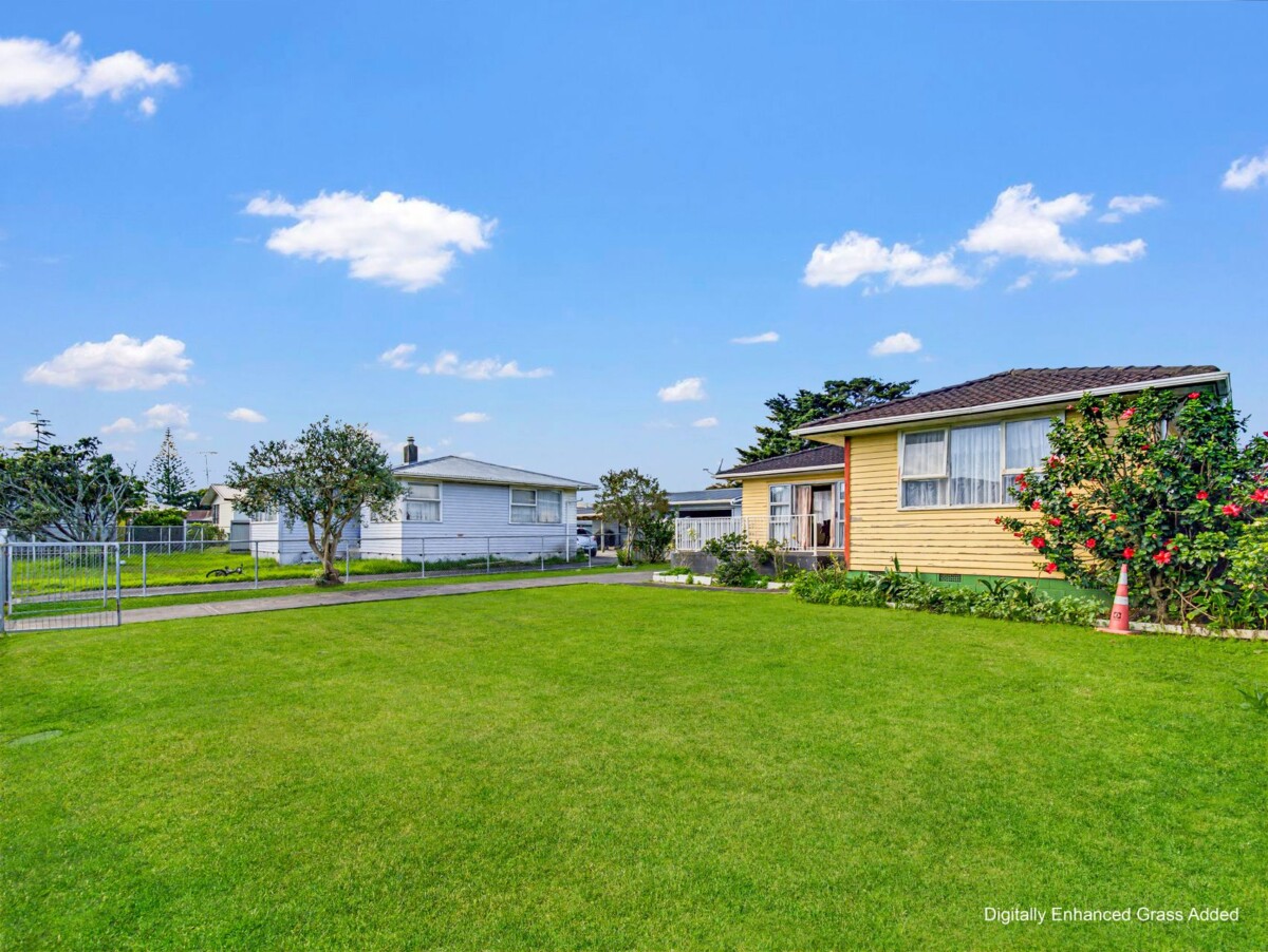 Home and income, 3 beds 1 bath house with 1 bed 1 bath sleepout on 670m2 section, Currently tenanted at $685/week fixed until 17th Sep. 2026, Close to Mangere Town Centre, Zoned for Favona School and Mangere College, easy motorway access and the airport, 5 Maitland Place, Favona, Auckland