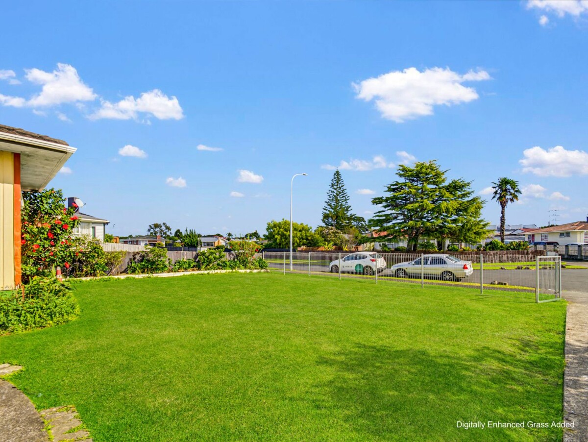 Home and income, 3 beds 1 bath house with 1 bed 1 bath sleepout on 670m2 section, Currently tenanted at $685/week fixed until 17th Sep. 2026, Close to Mangere Town Centre, Zoned for Favona School and Mangere College, easy motorway access and the airport, 5 Maitland Place, Favona, Auckland
