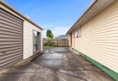 Home and income, 3 beds 1 bath house with 1 bed 1 bath sleepout on 670m2 section, Currently tenanted at $685/week fixed until 17th Sep. 2026, Close to Mangere Town Centre, Zoned for Favona School and Mangere College, easy motorway access and the airport, 5 Maitland Place, Favona, Auckland