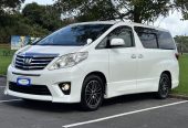 2012 Toyota Alphard 240S 7 Seater, 5 Door, Van, Automatic, 2400cc, Petrol, 100,686km