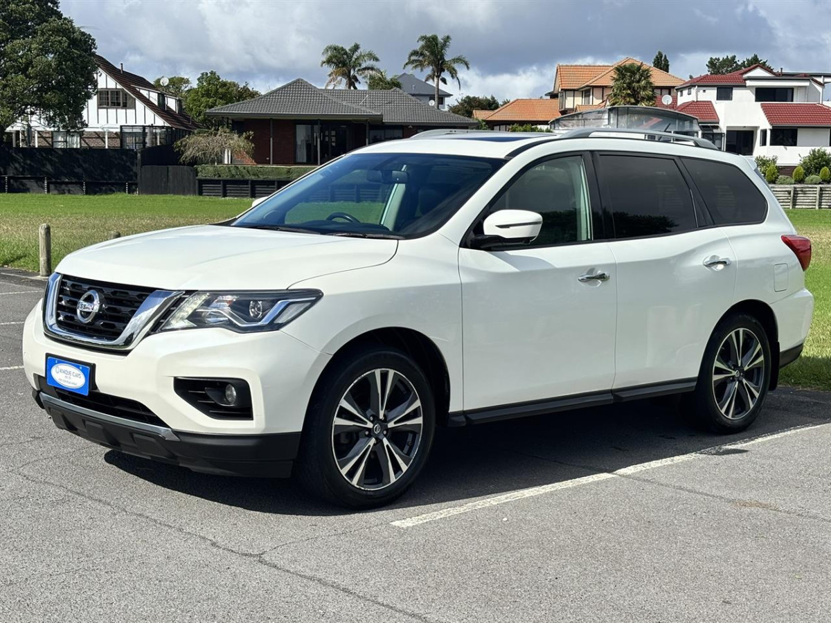 2017 Nissan Pathfinder 3.5P Ti 4WD, RV-SUV, Automatic, Tow Bar, 7 Seats (Leather), 3500cc, Petrol, 147,521km