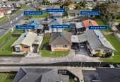 6 x Standalone 2 beds 1 bath house on 2135m2 section, Buy one site or secure both together, 20 Ingram Street consists of three dwellings spread across two Cross-Lease titles with a combined land area of approximately 1,077sqm. Total Rental income $1640/w, 22 Ingram Street offers an additional Freehold title comprising three dwellings on approximately 1,058sqm of land. Total rental income : $1655/w, close to schools, town centre, easy motorway access, 20 & 22 Ingram Street, Papakura, Auckland