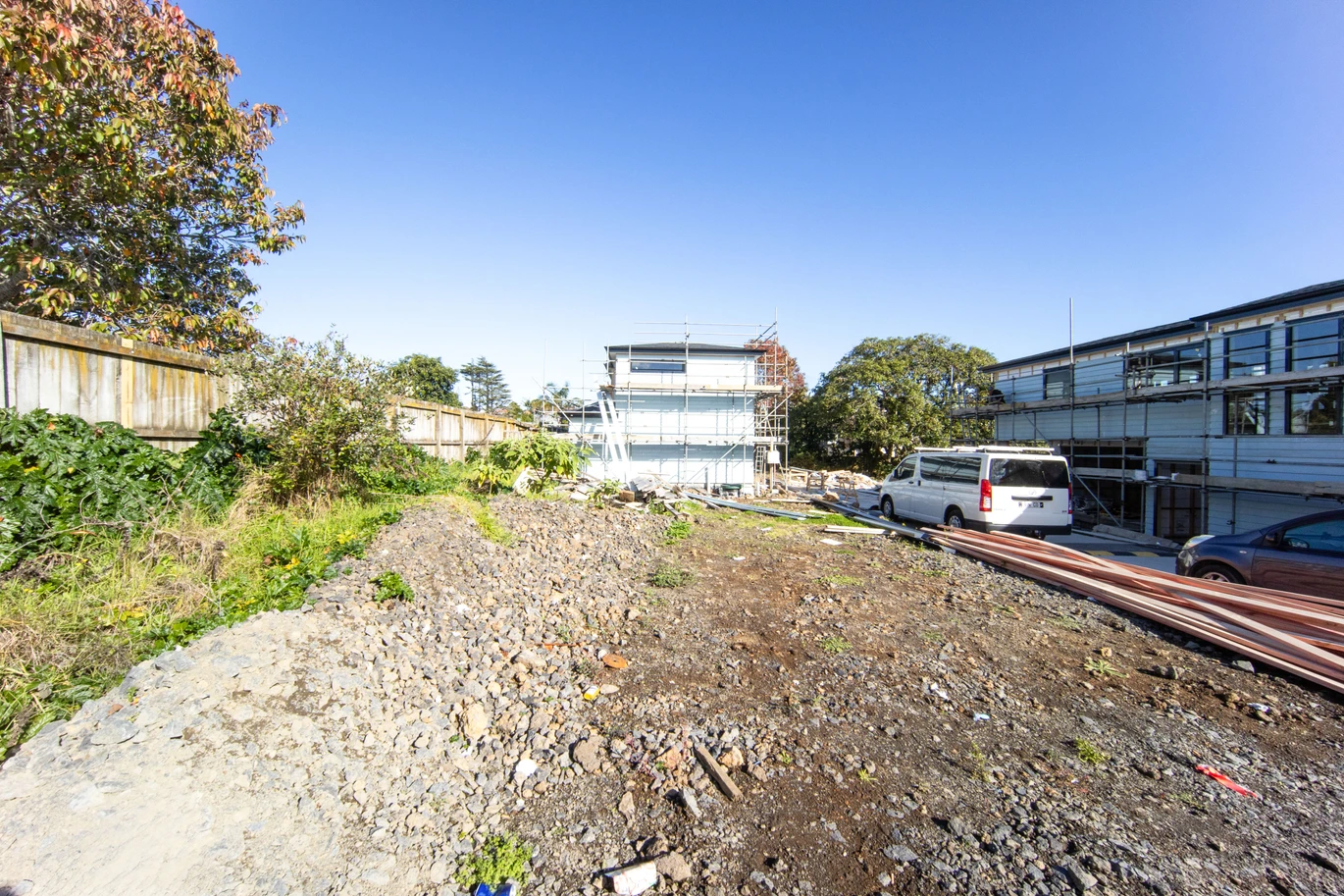 Mt Albert Grammar school zone, Freehold 286m2 section with Title Issued, This site comes with a draft house design of approximately 266m², 5 bedrooms | 3 bathrooms | 2 living areas | Double garage (Building consent required). close to local shops, schools, parks, 16B Hazelmere Road Sandringham, Auckland