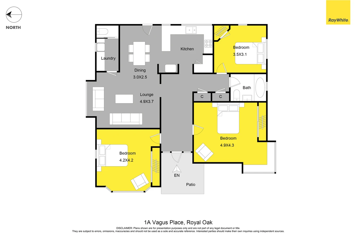 Move–in ready, Renovated 3 beds 1.5 bath house on 468m2 section, Royal Oak shopping centre and Three Kings Woolworths are close by. Iconic Monte Cecilia Park and One Tree Hill are nearby, easy motorway access, 1A Vagus Place, Royal Oak, Auckland