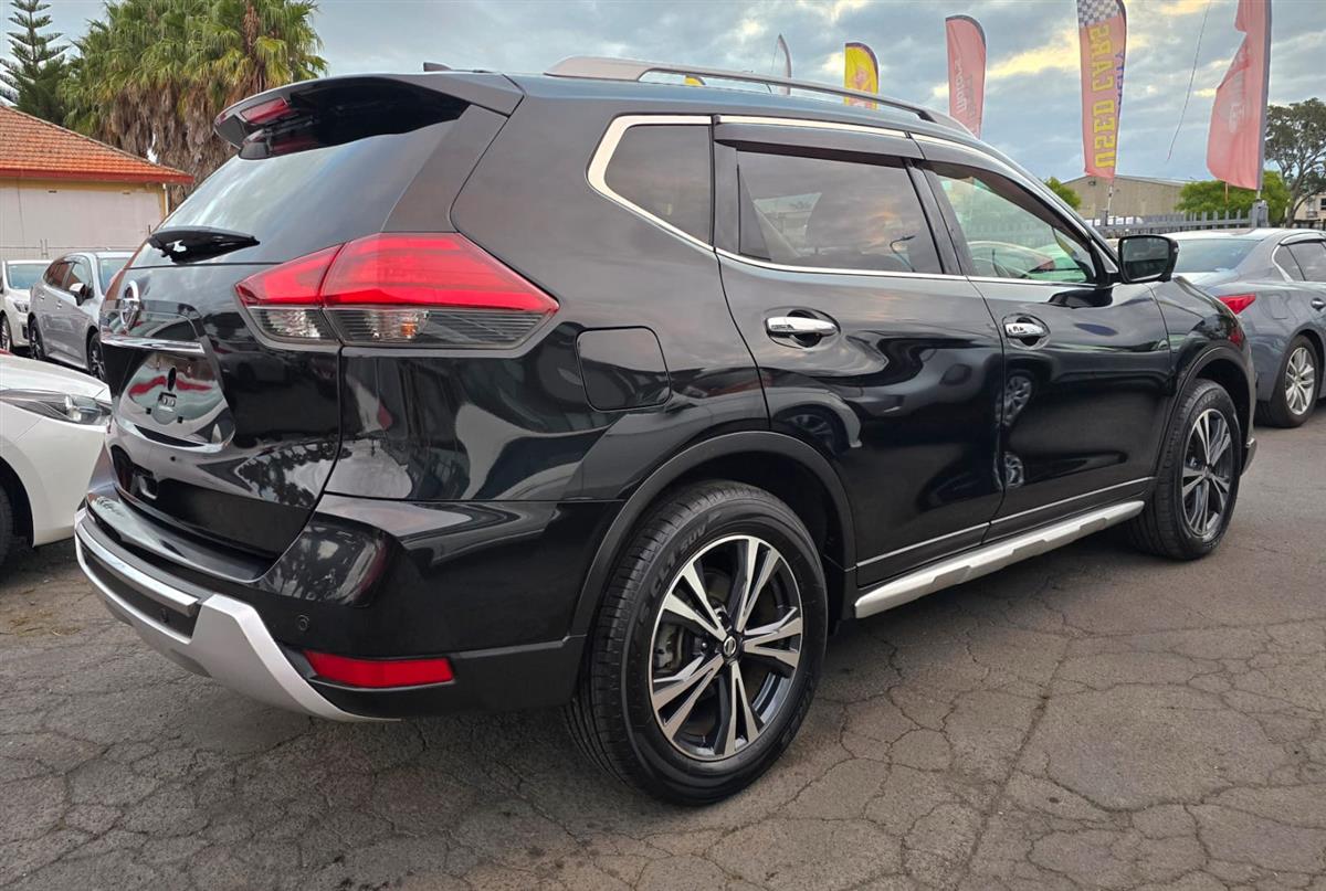 2017 Nissan X-Trail **Pro Pilot Cruise Control**360 Reversing Camera**Electric Boot**Leather Seats**Factory Machine Face Mags** RV/SUV Automatic, Black, 5 seats, Petrol, 1,997 cc, 100,870 km