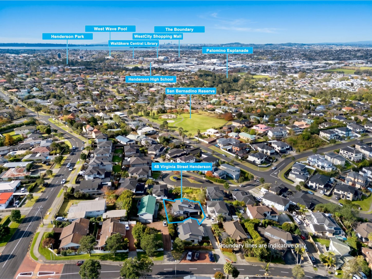 Owners Relocating, 163m2 3 beds 2.5 baths house with double garage on 364m2 section, close to local schools, shops, and public transport, with Sturges Road Train Station just a short distance away, plus easy access to the amenities of Henderson and Lincoln Road, 4B Virginia Street, Henderson, Auckland