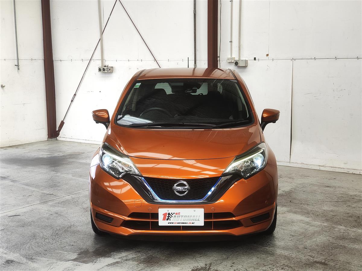 2016 Nissan Note X E-POWER/360 CAMERA/ALLOY WHEELS/RARE COLOUR Hatchback Automatic, 5 seats, Orange, Hybrid, 1,200 cc, 100,530 km