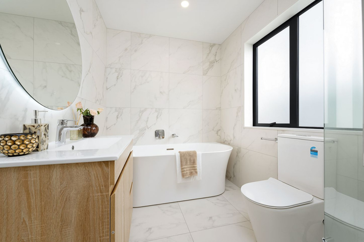 140m2 Brandnew standalone 3 beds + study room 2.5 baths home with garage, close to local schools, public transport, and shops, with easy access to Te Atatu South amenities and a short drive to motorway connections, 29A Mackenzie Street, Te Atatu South, Auckland