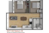 Auckland Girls Grammar school zone, Freehold 2 beds ( 1 bed + 1 Flexi room) 1 bath apartment, Positioned in the sought-after SugarTree Centro development, A storage locker is also included – a valuable bonus for city living. 307/145 Nelson Street, Auckland Central, Auckland