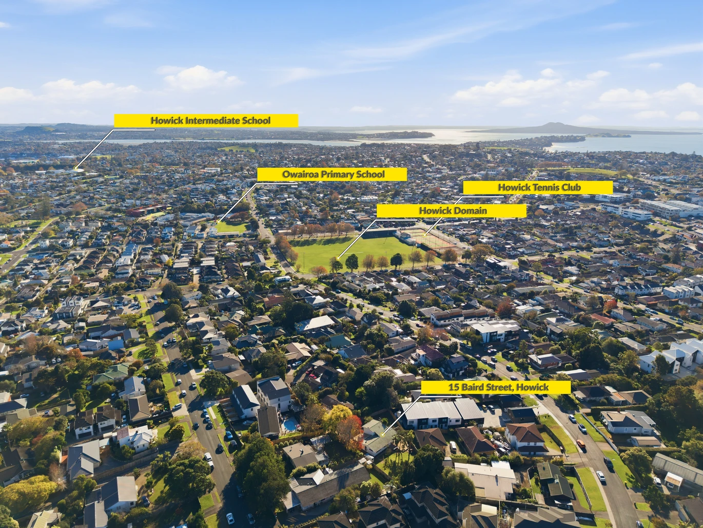 1009m2 section, 2 beds 1 bath house with carport, close to shools, shopping centres, zoned for Howick Intermediate, Owairoa School, Howick College, Star of the Sea School, and Sancta Maria College, 15 Baird Street Howick, Auckland