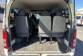 2012 Toyota Hiace Mini Bus Van Automatic, 10 seats, 4 doors, Tow Bar, Petrol, 2,693 cc, 136,947 km