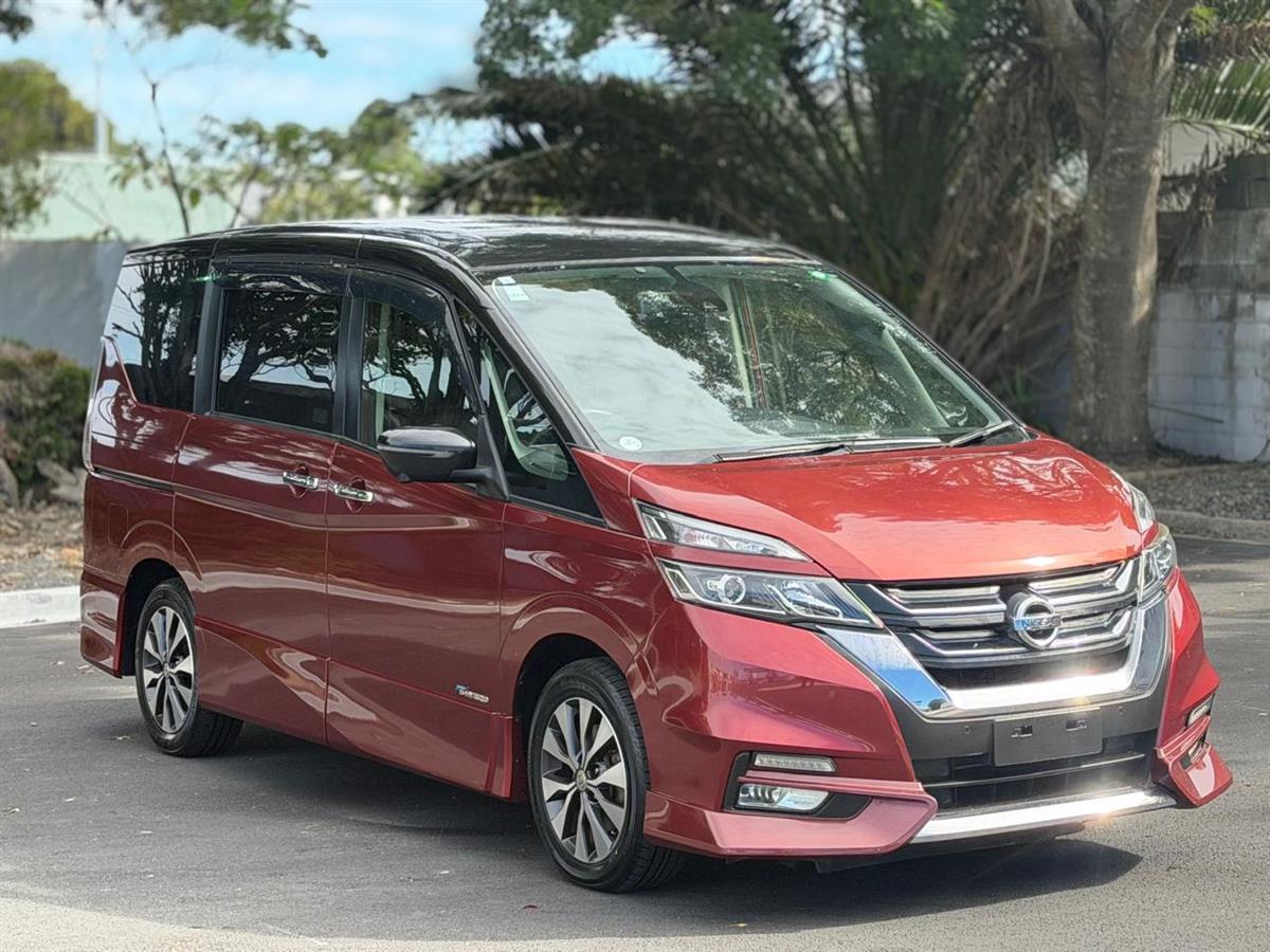 2016 Nissan Serena 8 SEATER**S-Hybrid**Facelift Model**Pro-Pilot Cruise Control**Both Side Electric Doors**Surround View Camera**Parking Sensors**New Tyres** Van Automatic, 1,997 cc, 100,074 km