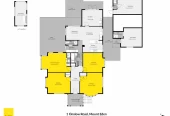 Mt Albert Grammar School zone, 4 beds + 3 flexi room 4 baths house on 1290m2 section, Walking distance to Eden Park, Dominion Road local restaurants, supermarkets, bus stations and Kingsland Train station, 4KM to Auckland CBD & Universities, 1 Onslow Road, Mount Eden, Auckland