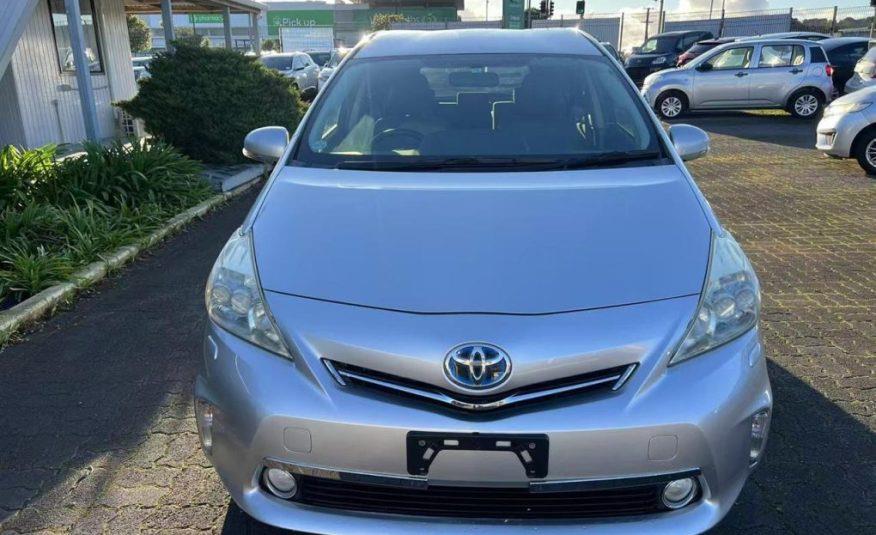 2012 Toyota Pruis PRIUS ALPHA 7 SEATER Station Wagon Automatic, Hybrid, 1,800 cc, 128,000 km