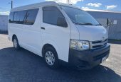 2012 Toyota Hiace Mini Bus Van Automatic, 10 seats, 4 doors, Tow Bar, Petrol, 2,693 cc, 136,947 km