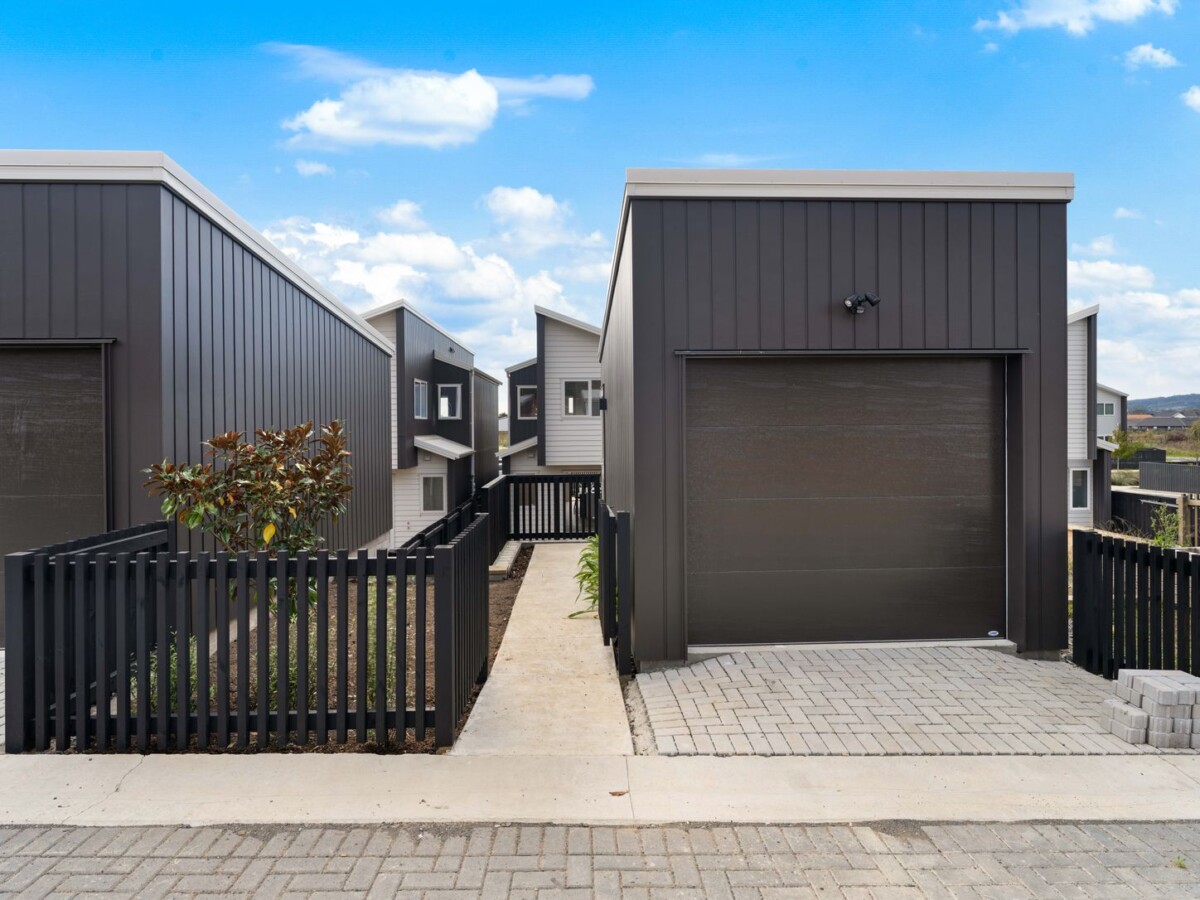 Brand standnew 3 beds 2.5 baths house, A separate garage provides flexibility for secure parking, storage, or additional utility, 10 & 12 Taiheru Road, Karaka, Auckland