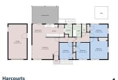 607m2 section, 150m2 4 beds 1 bath house with garage, close to Costco, Northwest Shopping Mall, local schools, parks, motorway access, 12 Raelene Place, Massey, Auckland