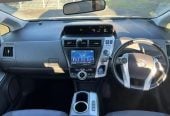2012 Toyota Pruis PRIUS ALPHA 7 SEATER Station Wagon Automatic, Hybrid, 1,800 cc, 128,000 km