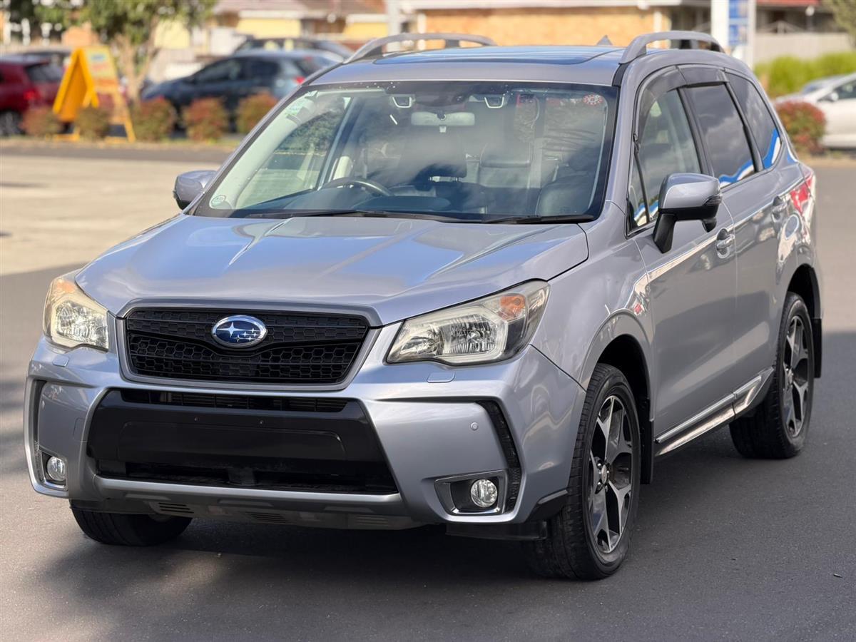2014 Subaru Forester XT DIT TURBO**Sunroof**Adaptive Cruise Control**Electric Seats**AWD**Leather & Heating Seats** Station Wagon Automatic, Silver, 5 seats, Petrol, 1,998 cc, 97,016 km