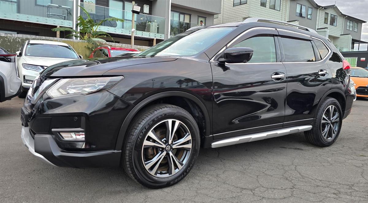 2017 Nissan X-Trail **Pro Pilot Cruise Control**360 Reversing Camera**Electric Boot**Leather Seats**Factory Machine Face Mags** RV/SUV Automatic, Black, 5 seats, Petrol, 1,997 cc, 100,870 km