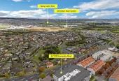 80m2 1 bed 1 bath apartment, 1 Secure underground car park, Private balcony with beautiful views, close to Botany Downs and Ormiston shopping centres, parks, Zoned for excellent local schools, 43/128 Stancombe Road, Flat Bush, Auckland