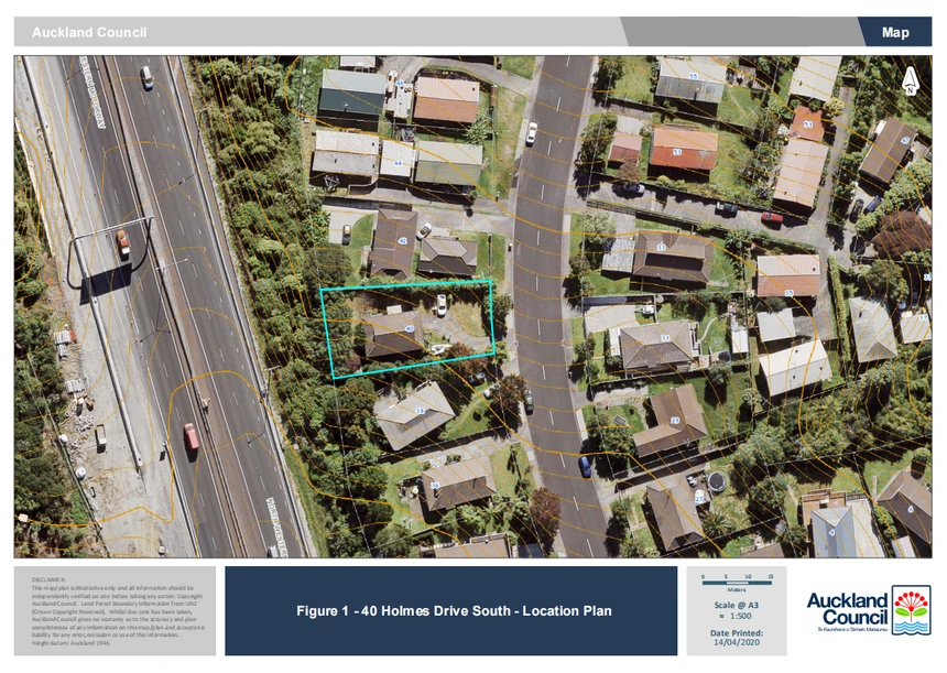 Must sell, Urgent sell, 3 beds 1 bath house on 651m2 section with RC, BC, EPA for 6 new home: 5 x three-storey units and 1 x two-storey unit, each unit has a carport, currently rented at $500 per week, 40 Holmes Drive South Massey, Auckland