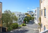 Auckland Girls Grammar school zone, 88m2 Freehold 2 beds 1 bath 1 car park apartment, with a brick and weatherboard exterior, The bathroom features a separate bath and shower, and has been recently refreshed, including new heating and an automatic ventilation system. close to CBD, Newmarket, Mt Eden, motorway access, 2B/40 Charlotte Street, Eden Terrace, Auckland