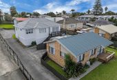 6 x Standalone 2 beds 1 bath house on 2135m2 section, Buy one site or secure both together, 20 Ingram Street consists of three dwellings spread across two Cross-Lease titles with a combined land area of approximately 1,077sqm. Total Rental income $1640/w, 22 Ingram Street offers an additional Freehold title comprising three dwellings on approximately 1,058sqm of land. Total rental income : $1655/w, close to schools, town centre, easy motorway access, 20 & 22 Ingram Street, Papakura, Auckland