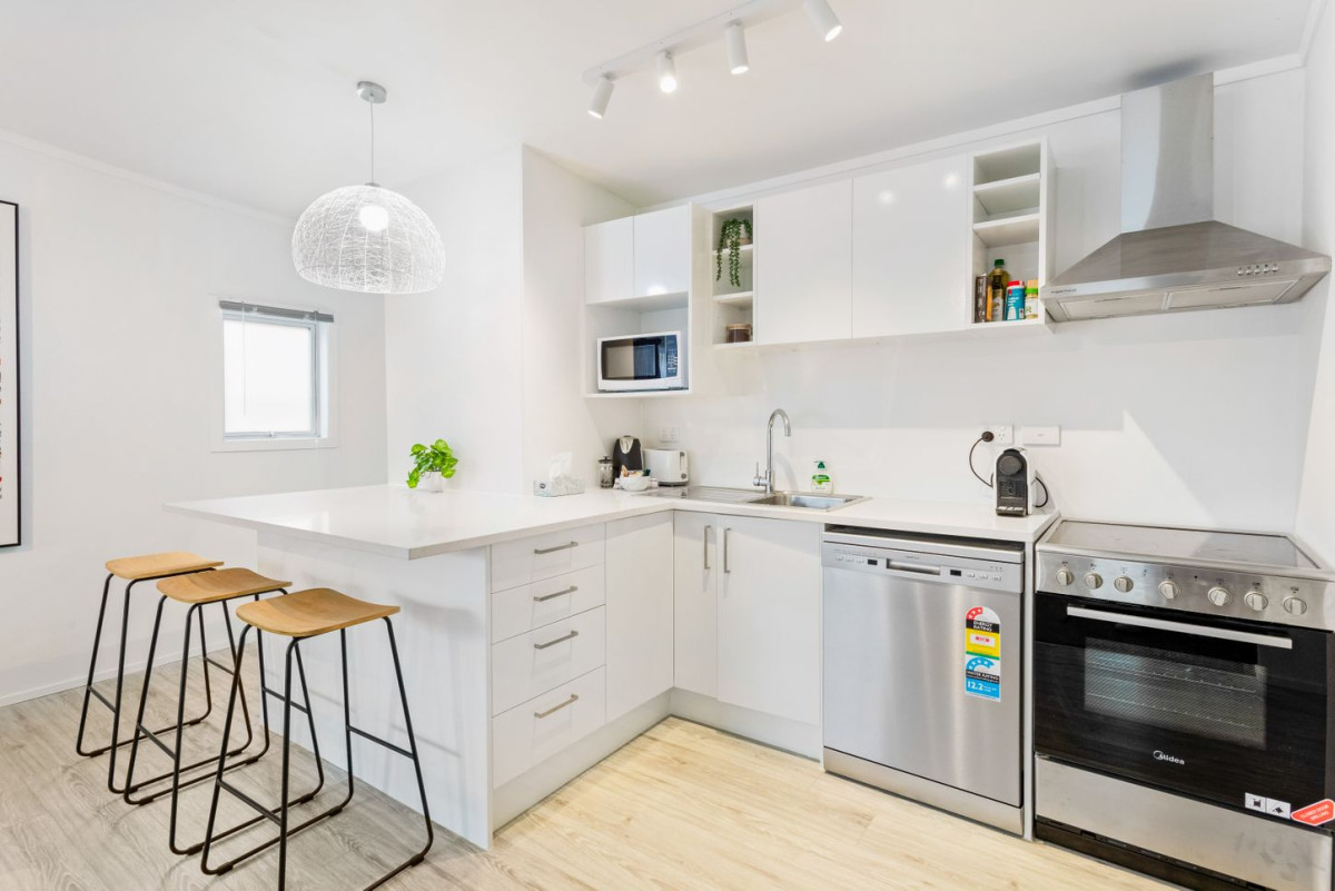 Home and Income – Renovated Two Dwellings on 1 Title, Dwelling 1: 1 bed + Two additional rooms upstairs 1 bath kitchen and Living & Dining, Dwelling 2: 1 bed Modern Bathroom & Kitchen, Separate Power & Water Meter – Totally independent, Just a stone’s throw from Sandringham Village, Walk to St Luke’s Shopping Mall, Easy access to motorways & the city, 1D Calgary Street, Sandringham, Auckland