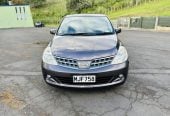 2008 Nissan Tiida NZ RADIO !! Hatchback Tiptronic, 5 seats, Grey, New Import, Petrol, 1,500 cc, 119,000 km