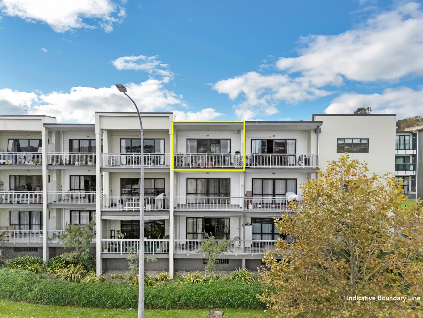 80m2 1 bed 1 bath apartment, 1 Secure underground car park, Private balcony with beautiful views, close to Botany Downs and Ormiston shopping centres, parks, Zoned for excellent local schools, 43/128 Stancombe Road, Flat Bush, Auckland
