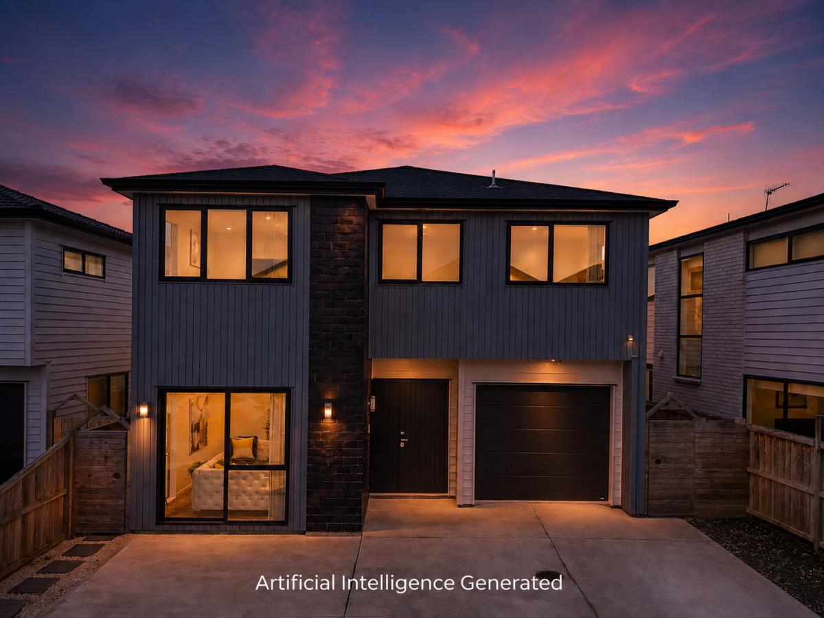 5 beds (3 ensuites) 4.5 baths house with 1 bed granny, a garage and 3 on-site parking spaces, Central heating & cooling system, Built-in background music system, Zoned for Ormiston Primary, Junior & Senior College, 11 Puruatanga Drive, Flat Bush, Auckland