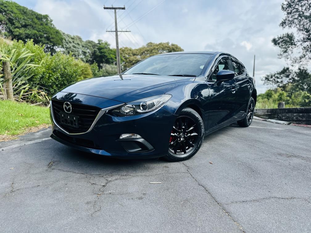 2015 Mazda Axela SPORTS !! SKYACTIVE ENGINE !! Hatchback Tiptronic, Blue, 5 seats, Petrol, New Import, 1,500 cc, 38,641 km
