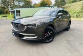 2018 Mazda CX-8 25S SPORTS PROACTIVE !! TOP SPEC !! FULLY LOADED !! RV/SUV Tiptronic, Grey, 7 seats, New Import, Petrol, 2,500 cc, 25,381 km