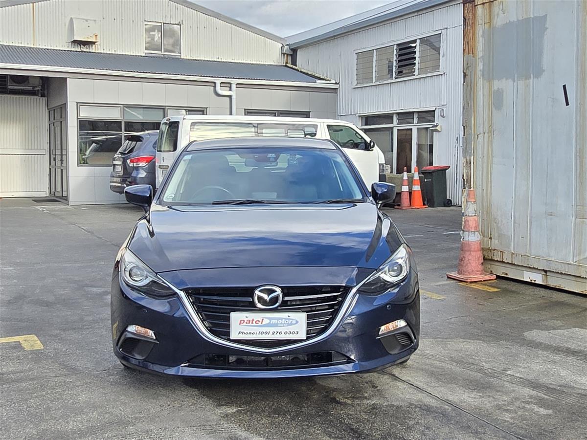 2016 Mazda Axela Parking Sensors !! Blind Spot Monitor !! Hatchback Automatic, 5 seats, Blue, New Import, Petrol, 1,490 cc, 74,531 km